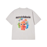 25SS クレイエイリアンショートスリーブTシャツ ライトグレー