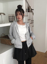 Ina Banding Pumpkin Mini Skirt