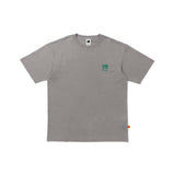 BIG LOGO COTTON SHORT-SLEEVE T-SHIRT【GREY】