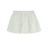 Merci Lace Tiered Frill Shorts 231633159