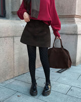 Work Corduroy Pocket Skort Pants