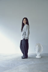 2-LAYER MICRO FLEECE SWEAT PANTS (Black)