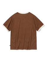 カウボーイスターリンガーTシャツ - [ブラウン]