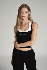 K essential jogger pants, Black
