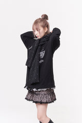 Mini heart reversible hood muffler
