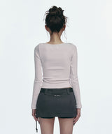 TATTOOED GRAPHIC KNIT_BABY PINK