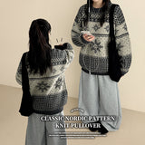 Loa Snow Flake Nordic Pattern Knit