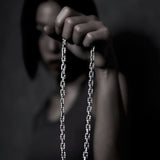 [ORDER MADE] PIPE CHAIN NECKLACE (400 mm)