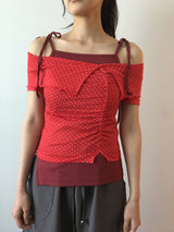 Sailor Dot Off T-Shirt (3color)