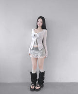 hearts lace sleeveless (3colors)