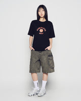 26SS BEAR DOLL HUG BROWN LINE FRIENDS SHORT SLEEVE T-SHIRT