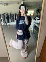 ローキーピンタックチェックパンツ (2color)