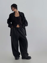 [Premium] 3 TAP Sulfur Dye Heavy Wide Pants
