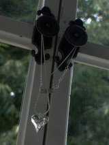 Bumpy Heart Necklace