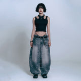 Heart Logo Golji Sleeveless - BLACK