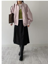 Return Pocket Overfit Bomber Jacket