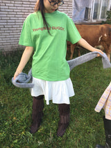 YWD LOGO T-SHIRTS_GREEN