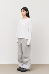 (W) Kou Button Top