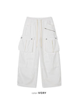 Zipper banding cargo pants