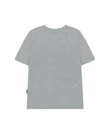 フェイスグランジグラフィックレギュラーフィットTシャツ -ミランジェグレー