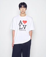 25FW LOVE ADLV 半袖Tシャツ ホワイト