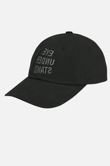 Reverse logo ball cap (charcoal)