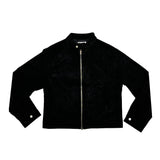 Devided suede jacket