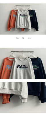 Borman Reglan Lettering Sweatshirt