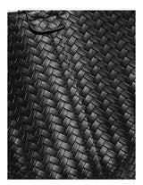 Woven Texture Large Tote Bag & Pouch Set