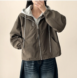 Noah Layered Color Matching Hoodie Jumper