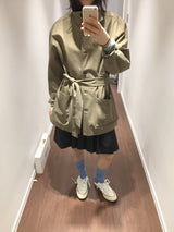 【即日発送】YWD プリーツスカート + ベルト (2color)