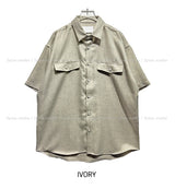 Hero Tweed Half Shirt