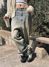 [Unisex] デイジーパンチングフードジップアップ(4color)