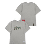 Camouflage STGM Semi-oversized T-shirts Melange