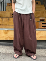 [S/S] リネンツータックバンディングパンツ(5color)