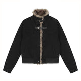 Rhea Fur Lined Buckle Jacket