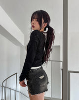 [Special Offer] Rafi Open Ribbed Summer Shawl Cardigan