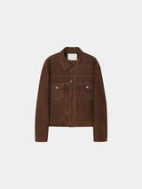 Add suede tracker jacket