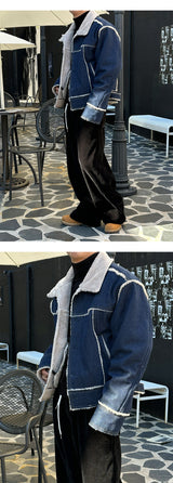 [F/W] カッティングデニムオーバフィットマスタング(2color)