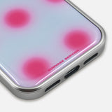 SUN DOT CASE_PINK (silver epoxy)