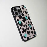 Soft Pop Leopard Phone Case Pale Blush (BK_Epoxy)