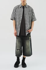 Metz Checked Half Denim (2color)
