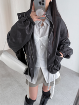 layer buckle skirt pants (2color)