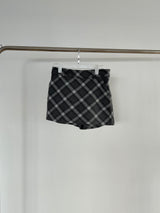ハーシーチェックスカートパンツ(2 colors)