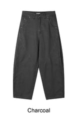 Kubi Wave Curved Cotton Pants