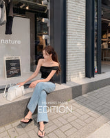 【MADE】One shoulder blouse