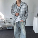 ENOC Oversize Fit Knock Check Shirt (2 colors)