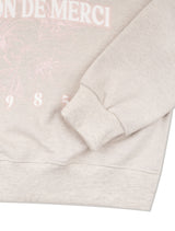 Women's Lees Embo クロップドスウェットシャツ オートミール (FCF1TS204W)