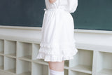 apron frill skirt