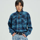 flannel plaid western shirt pacific